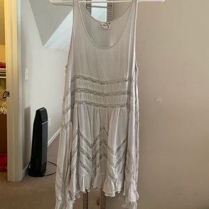 White Free People slip dress